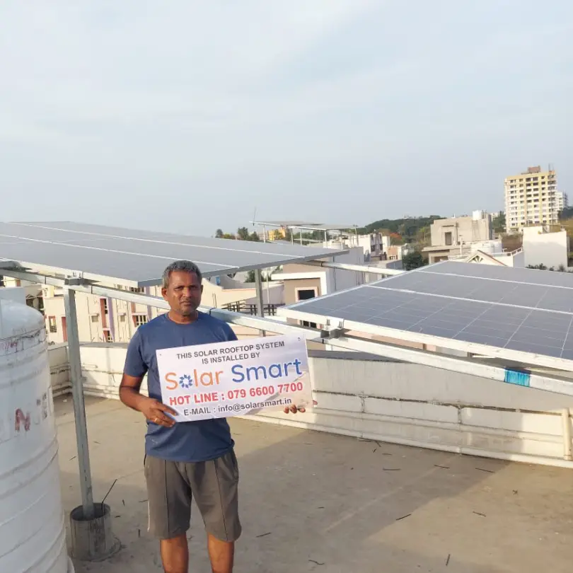 happy customer of solar smart